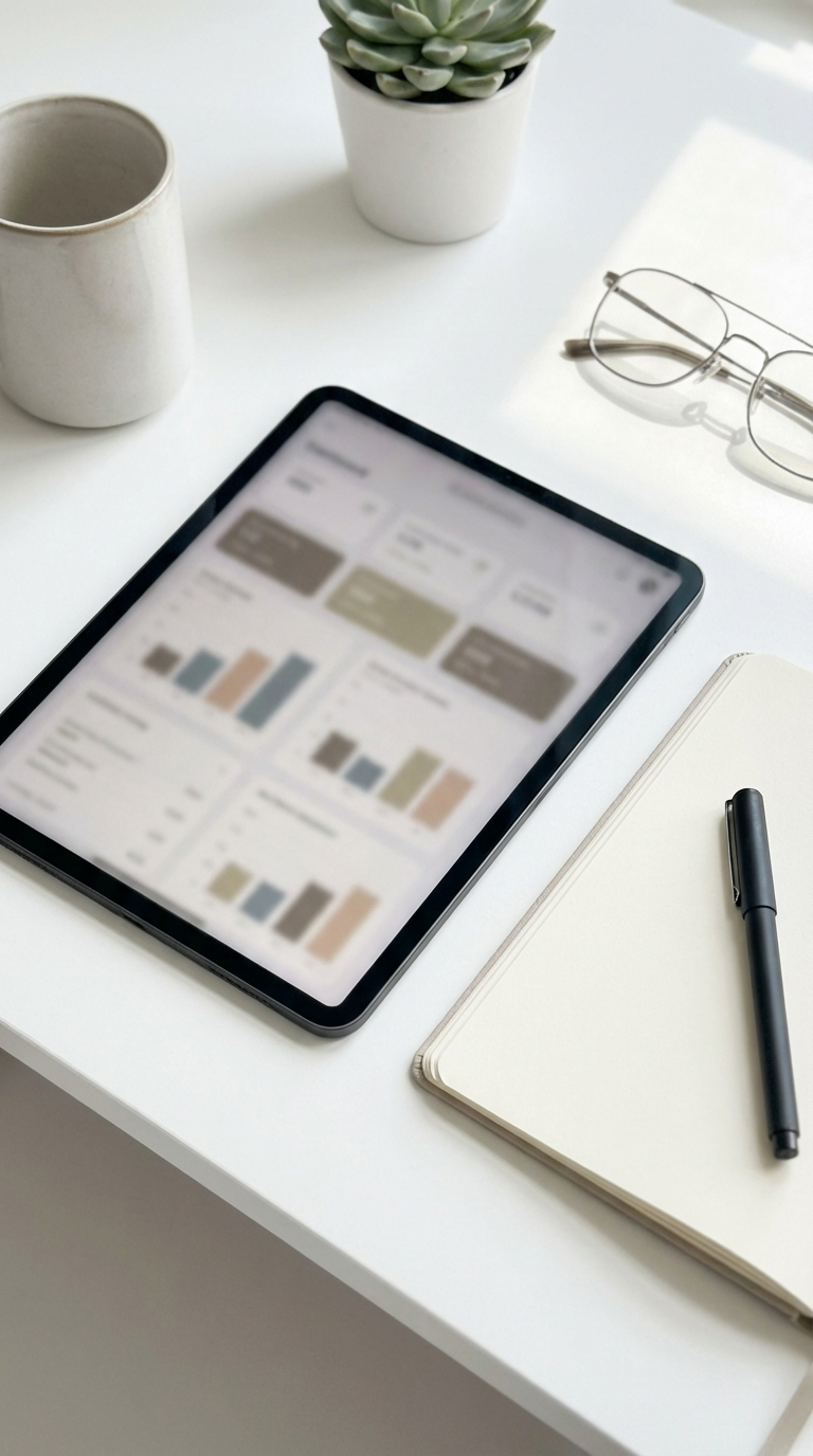 Notion dashboard view showing books finished and genre breakdown